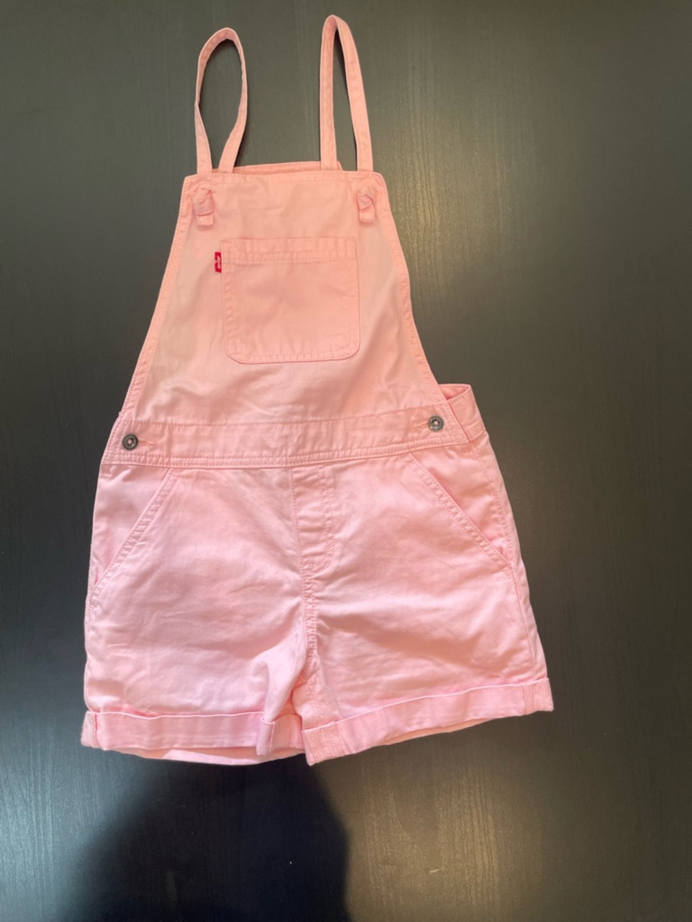 Baby Girl's Levi’s Knot Strap Shortalls (12 months)